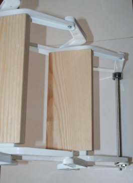 scala retrattile legno pantografo PLUS